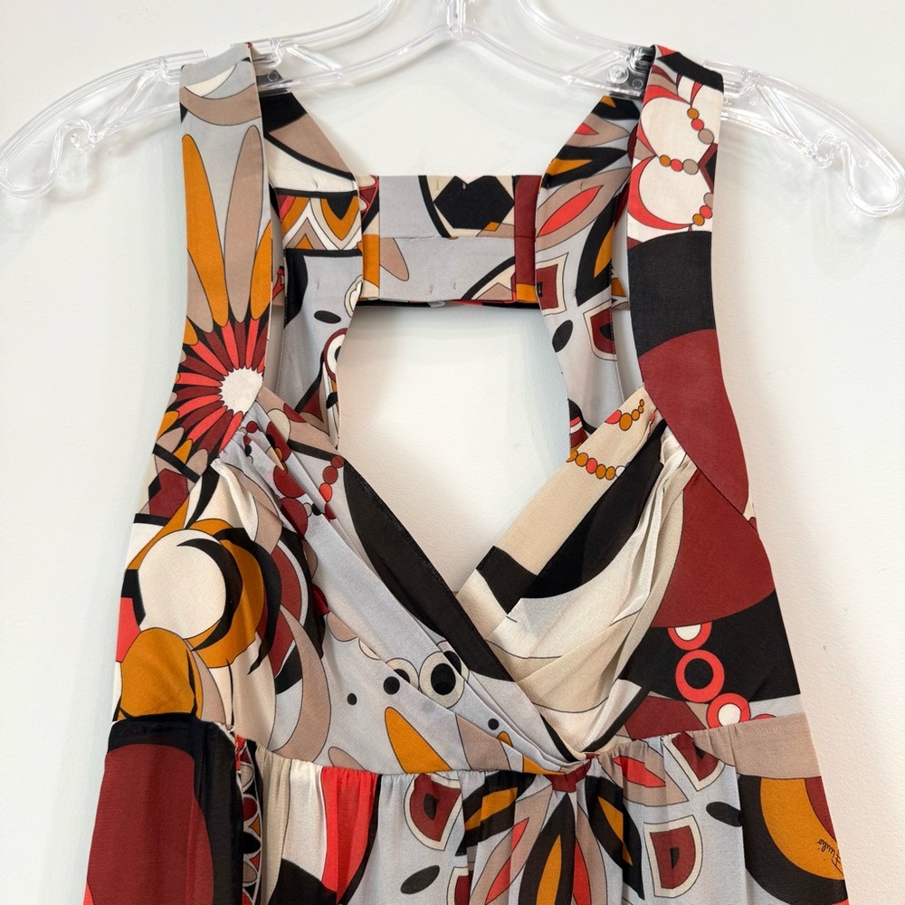 EMILIO PUCCI silk sleeveless empire waist dress - Picture 3 of 13